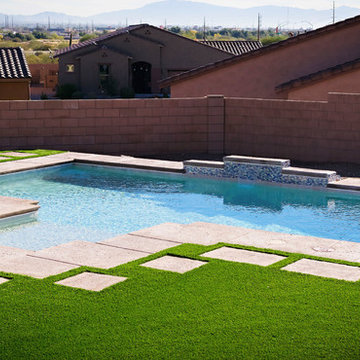 Custom Pools, Stream, Water Feature