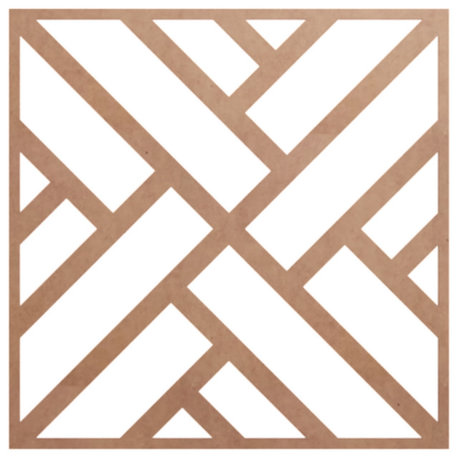 Large Killeen Decorative Fretwork Wood Wall Panels, MDF