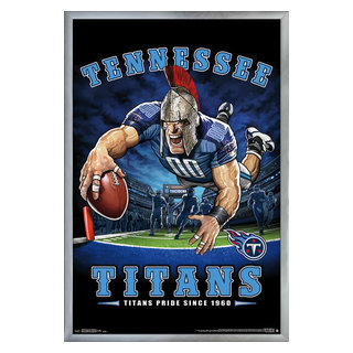 Tennessee Titans End Zone 17 Poster - Contemporary - Prints And Posters -  by Trends International