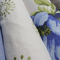 Blue-Green-Grey Fabric Story - Fabric