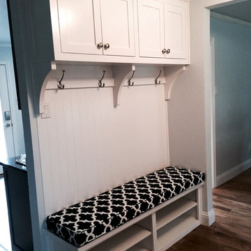 Lattice Print Mudroom Bench Cushion