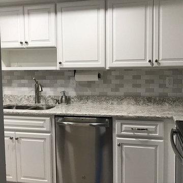 Kitchen Remodel Done in a Snow White Color