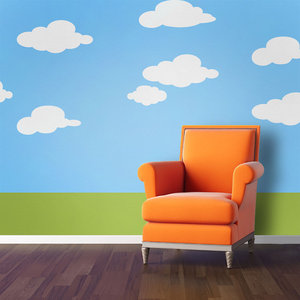 Polka Dot Circle Wall Stencils For Painting Contemporary Simply Clouds Wall Stencil Kit For Painting