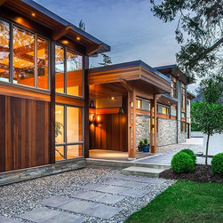 West Coast Modern Home - Windows And Doors