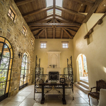 venetian plaster livingroom