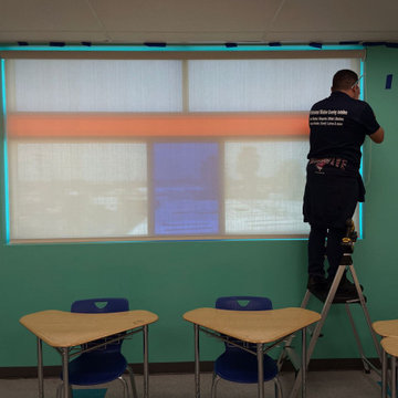 Roller Shades For Classroom Windows - Optimizing Focus & Minimizing Distractions