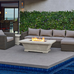 Monaco - Rectangle Fire Table - Fire Pits