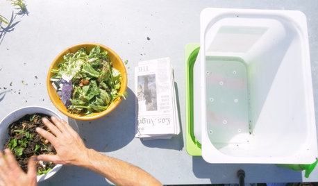 Houzz TV: How to Make a Worm Bin for Composting