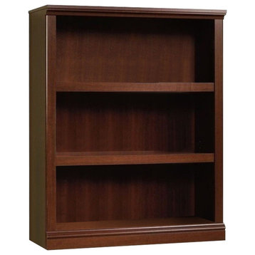 Scranton & Traditional Engineered Wood Co 3 Shelf Bookcase in Select Cherry