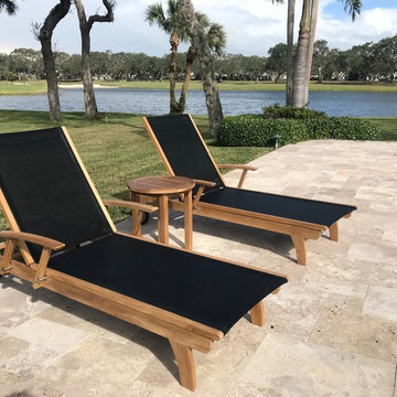 TEAK, EXOTIC WOODS AND POLYMER
