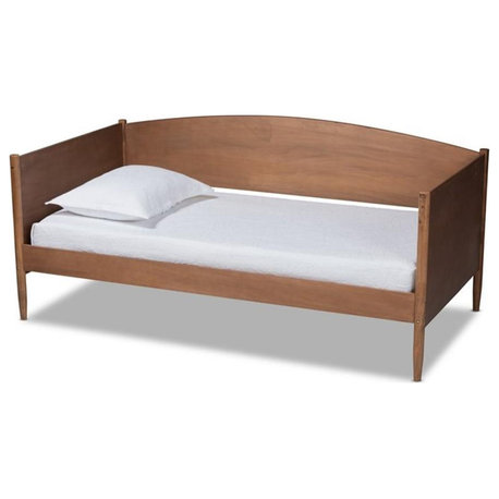 Baxton Studio Veles Ash Brown Finished Wood Daybed