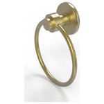 Allied Brass - Mercury Towel Ring, Satin Brass - The contemporary motif from this elegant collection has timeless appeal. Towel ring is constructed of solid brass and is an ideal six inches in diameter. It is ideal for displaying your favorite decorative towels or for providing the space for daily use.