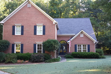 Traditional exterior home idea in Atlanta