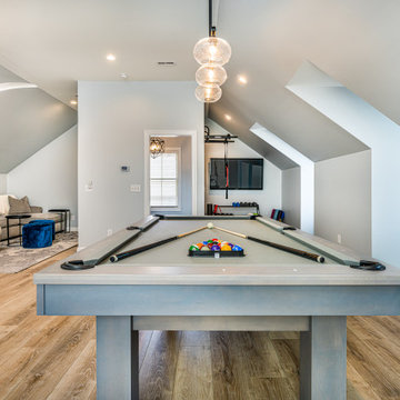 Sunset Oaks Subdivision, Holly Springs, NC, Full Attic Remodel