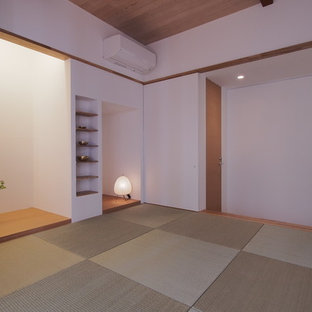 Esempio di una camera da letto etnica