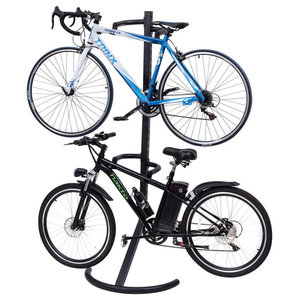 conquer bench mount bicycle repair stand bike rack