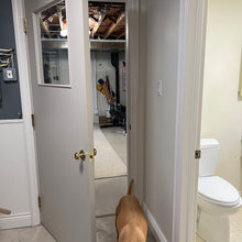 Basement bathroom