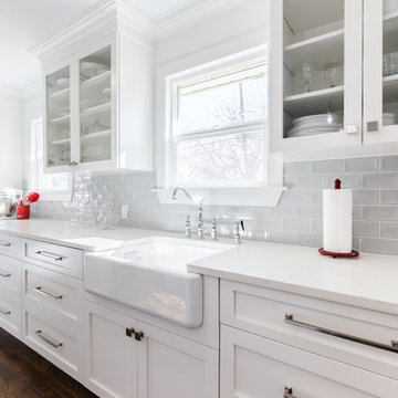 Farmhouse Kitchen Sink and MSI Suraces Counter