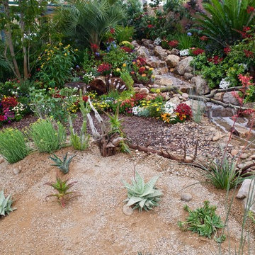 Pond-less Stream and Landscaping