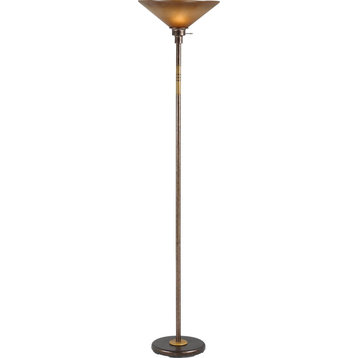 Soho Torchiere Lamp - Amber