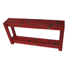 Red Console Table Red Console Table