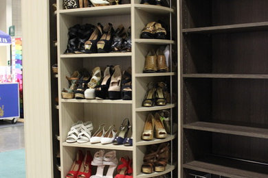 Trendy closet photo in Miami
