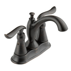 Delta Linden&trade; Two Handle Centerset Lavatory Faucet - Bathroom Sink Faucets