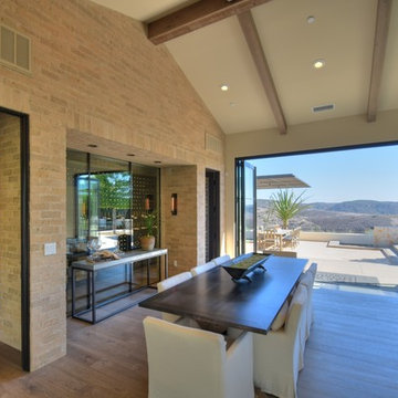 Crystal Cove Newport Beach Orange County Custom Wine Cellar Wine Room Glass