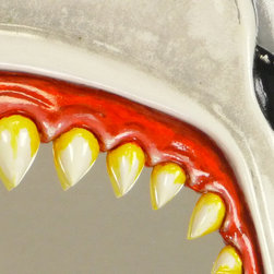 Jaws Shark Wall Mirror - Wall Mirrors