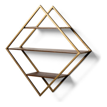 THE 15 BEST Contemporary Walnut Display and Wall Shelves for 2022 