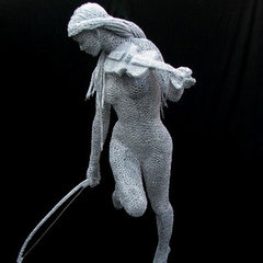 Derek Kinzett Wire Sculptures