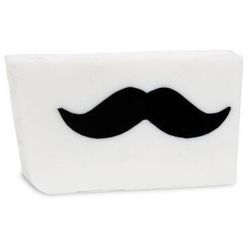 Mustache Shrinkwrap Soap Bar