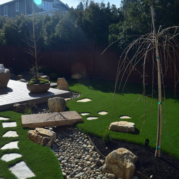 Modern Asian Inspired Backyard in Palo Alto