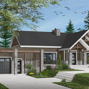 Plan de maison no. 3992-V2 de Dessins Drummond