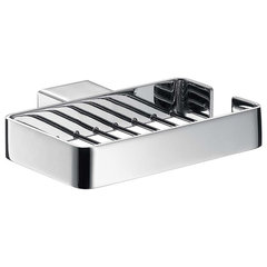 Wall Mounted Square Chrome Wire Soap Holder