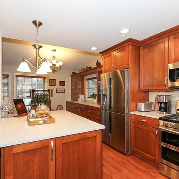 Kitchen Remodeling in a Split Level Home in Bartlett IL for Jim and Eliot K