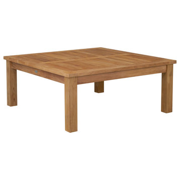 Teak Wood San Francisco Outdoor Patio Coffee Table, made from A-grade Teak Wood