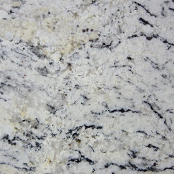 White Ice Granite (close up) @ Garpa.co - Kitchen Countertops