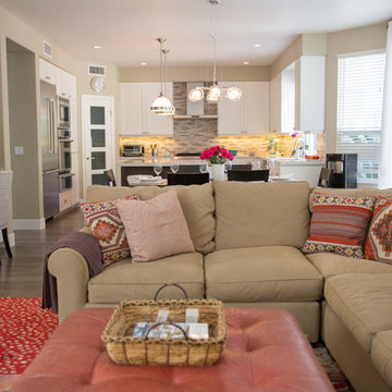 Kitchen & Master Bath Remodel | Living Room | Carmel Valley