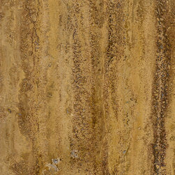 FUTAR / Yellow Travertine (Colour filled / Polished finish) - Flooring