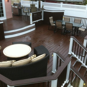 Trex Transcends Lava Rock Decking