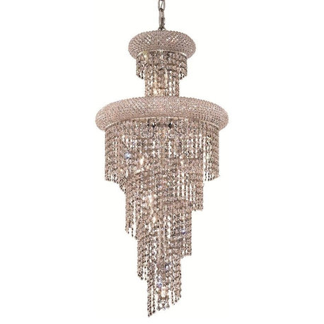 1800 Spiral Collection Hanging Fixture, Royal Cut