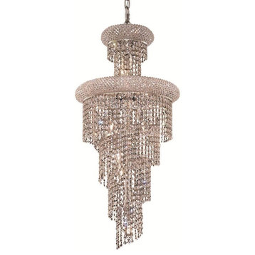 1800 Spiral Collection Hanging Fixture, Royal Cut