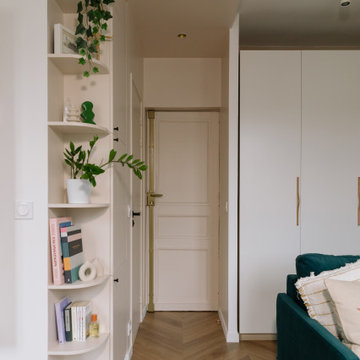 Rénovation complète d'un petit appartement parisien