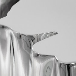 MONOCHROME SILVER Sideboard - Accent Chests And Cabinets