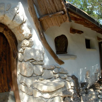 Zuker Cob House Exterior front Door