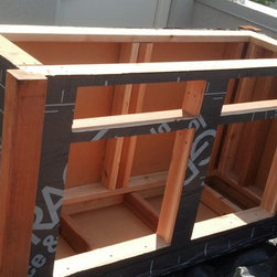 Custom Exterior IPE Deck and Storage - Outdoor Benches