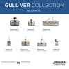 Gulliver 23" 3-Blade Fandelier, Graphite