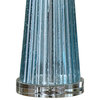Uttermost Navier Glass Table Lamp, Blue