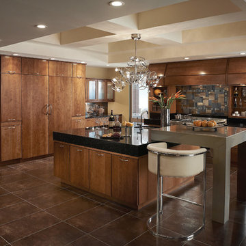 KraftMaid: Cherry Cabinetry in Sunset